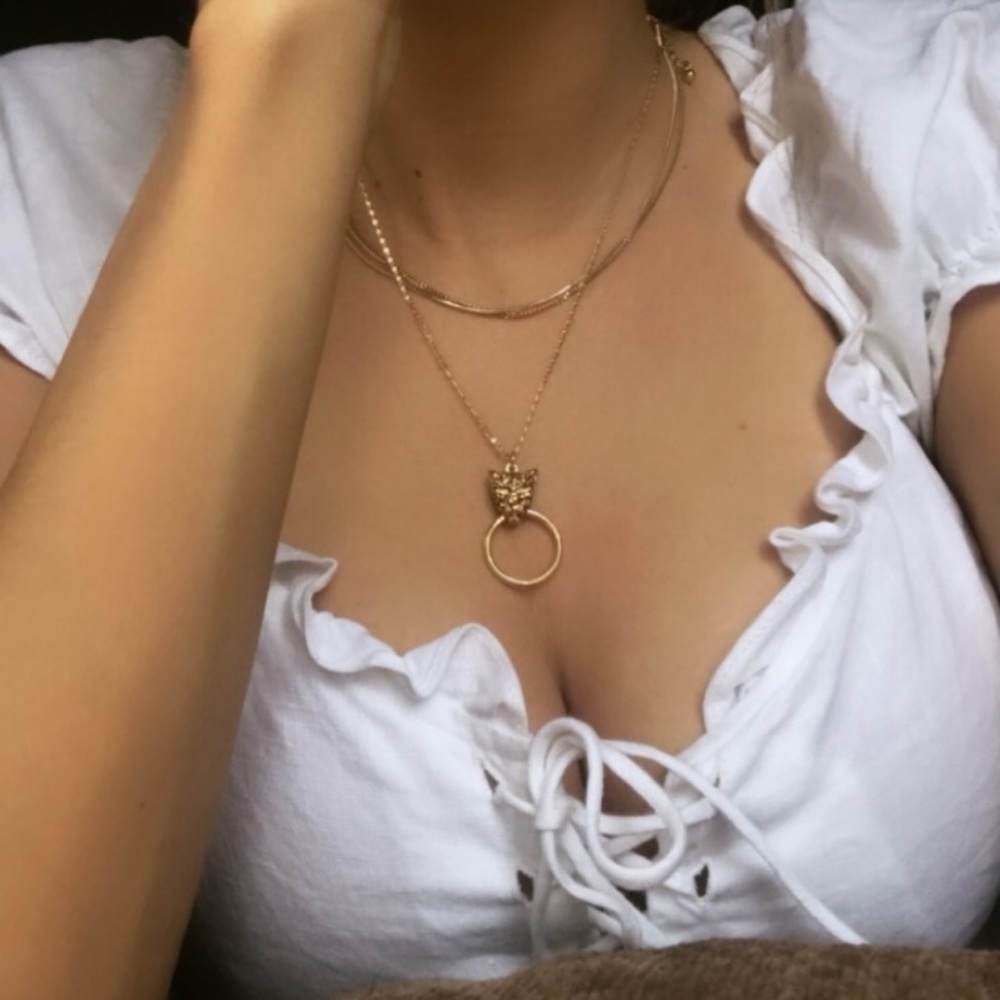 Vanessa Mooney Panther necklace